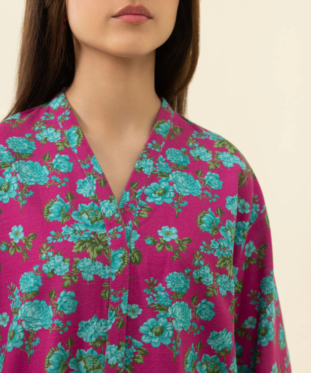 3 Piece RTW-Printed Suit Lawn by Abrish