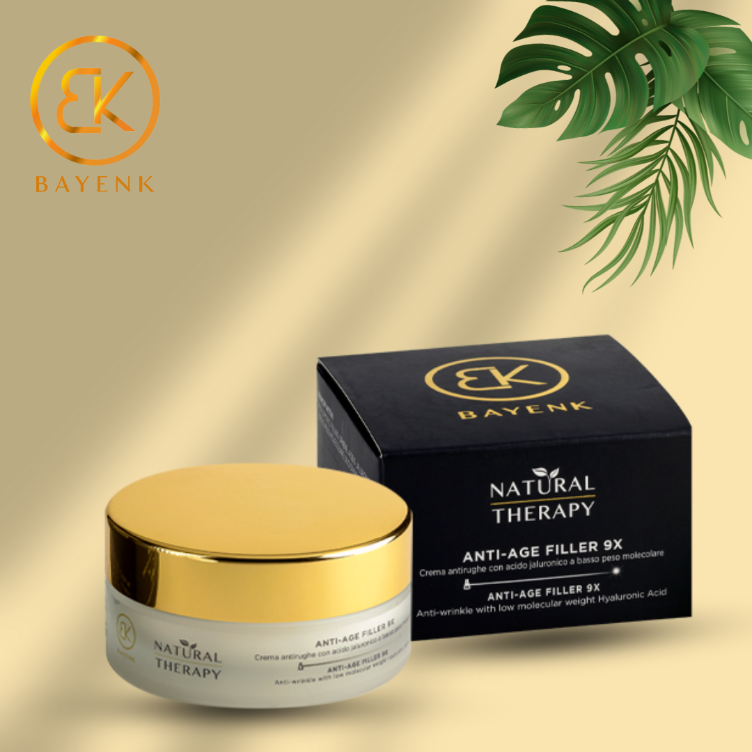 BAYENK ANTI-AGE FILLER 9X – 50ml Made in Italy | GMP Certified | Paraben-Free كريم ANTI-AGE FILLER 9X – سعة 50 مل