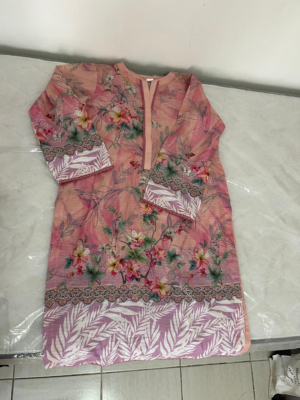 3 Piece RTW-Printed Suit Lawn by Abrish