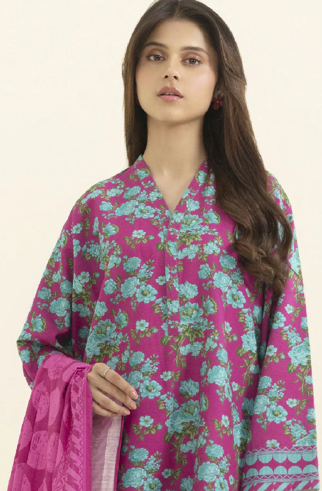 3 Piece RTW-Printed Suit Lawn by Abrish
