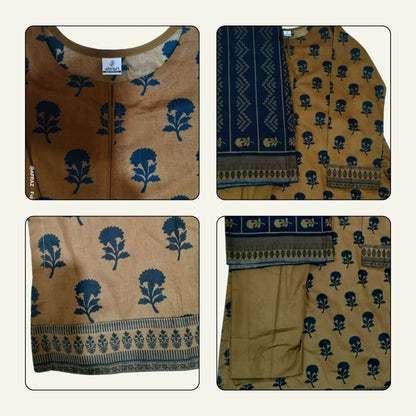 3 Piece RTW-Printed Suit Lawn by Abrish